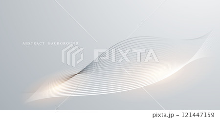 white abstract background modern vector illustration 121447159