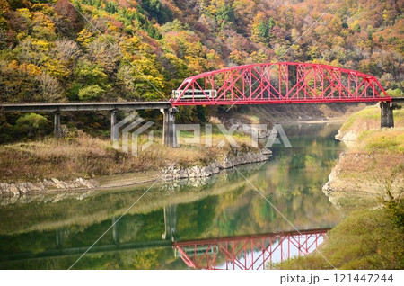 秋のJR北上線 121447244
