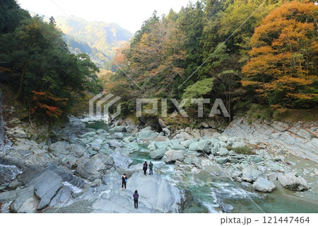 祖谷のかずら橋 ／ 日本三奇橋【徳島県三好市西祖谷山村善徳】 121447464