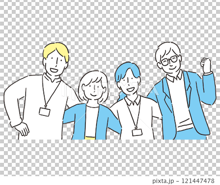 可靠的工作場所和同事 121447478