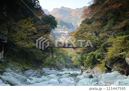 祖谷のかずら橋 / 日本三奇橋【徳島県三好市西祖谷山村善徳】 祖谷のかずら橋 / 日本三奇橋【徳島県三好市西祖谷山村善徳】 121447595
