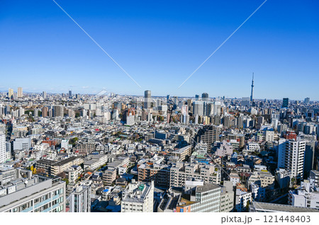 東京の都市風景 東京の都市風景 121448403