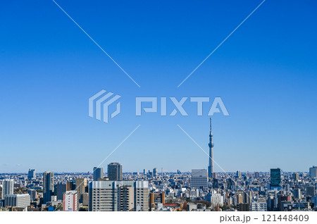 東京の都市風景 東京の都市風景 121448409