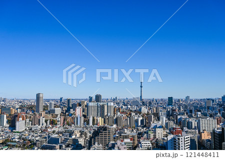 東京の都市風景 東京の都市風景 121448411