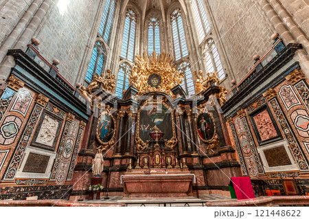 Basilica Sainte-marie-madeleine of Saint-maximin-la-sainte-baume, France 121448622