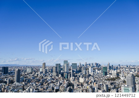 東京都の都市風景 東京都の都市風景 121449712