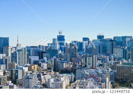 東京の都市風景 121449758