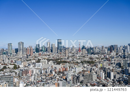 東京の都市風景 東京の都市風景 121449763