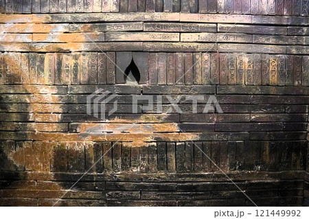 韓国公州、武寧王陵の玄室 韓国公州、武寧王陵の玄室 121449992