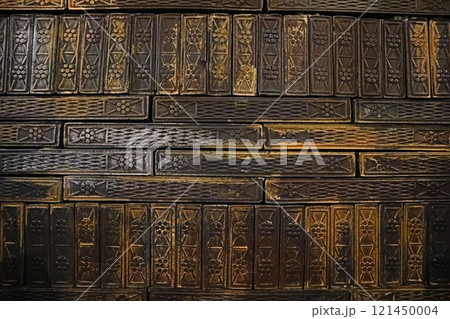 韓国公州、武寧王陵玄室の装飾 121450004