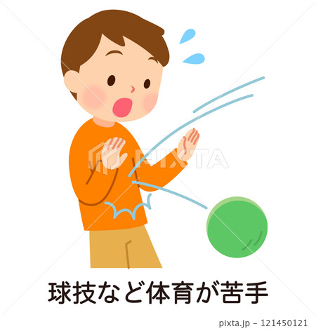 発達性協調運動障害　運動が苦手な子ども　発達障害 121450121
