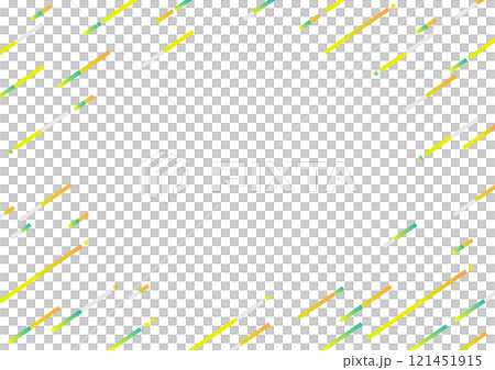 Diagonal geometric background design in green and orange 121451915