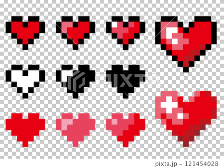 Dotted heart set Dotted heart set 121454028