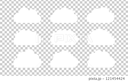 Cloudy Frame Set 121454424