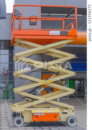 Scissor Lift Aerial Platform 121456272
