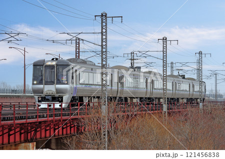 函館本線　豊幌ー江別　JR北海道　785系　NE-2編成（札幌）　スーパーカムイ 121456838