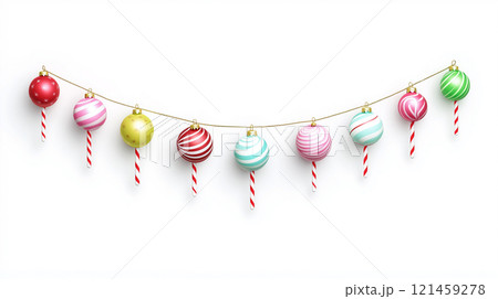 クリスマス飾りの素材集 121459278