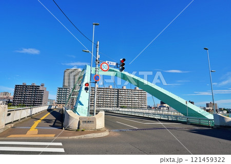 北海道札幌市 水穂大橋の風景 121459322