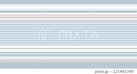 ボーダー　模様　ペールブルー 121461349