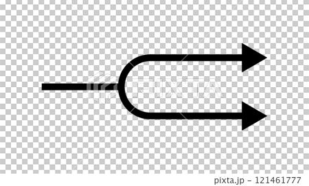 矢印 単体 単品 矢印 単体 単品 121461777