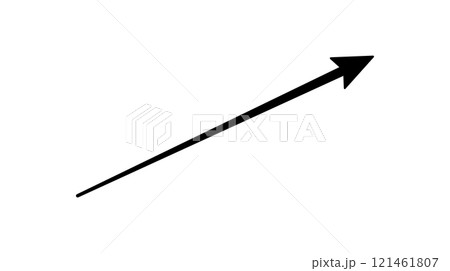 矢印 単体 単品 矢印 単体 単品 121461807