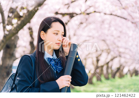 卒業して泣く高校生 卒業して泣く高校生 121462422