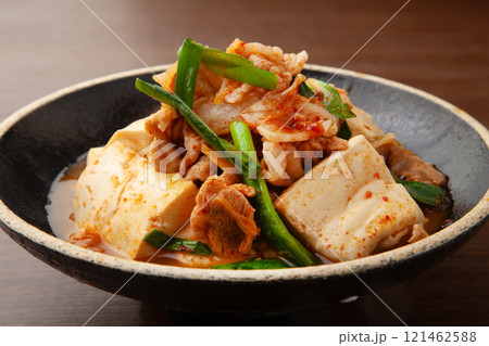 豚キムチ豆腐 121462588