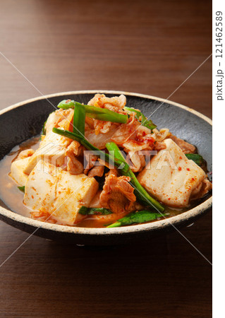 豚キムチ豆腐 豚キムチ豆腐 121462589