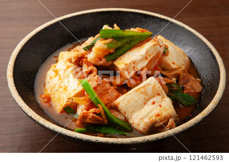 豚キムチ豆腐 121462593
