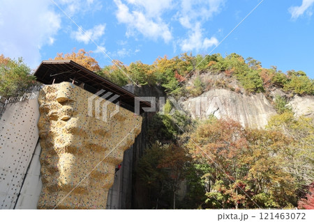 大阪府民の森 ほしだ園地〈クライミングウォール〉（国定公園）／ 大阪府交野市星田 121463072