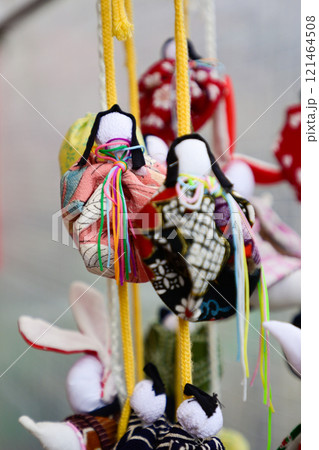 素盞雄神社(すさのお神社)桃の節供 吊るし雛 素盞雄神社(すさのお神社)桃の節供 吊るし雛 121464508