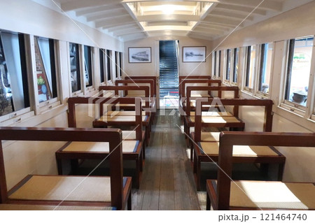 廃車後に大分県中津市の飲食店で保存されていたものを復元・移設した 廃車後に大分県中津市の飲食店で保存されていたものを復元・移設した 121464740