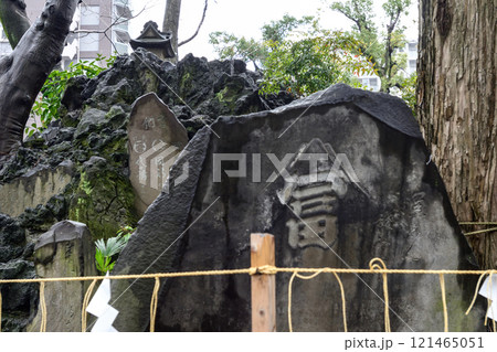 素盞雄神社（すさのお神社）富士塚・小塚原富士 121465051