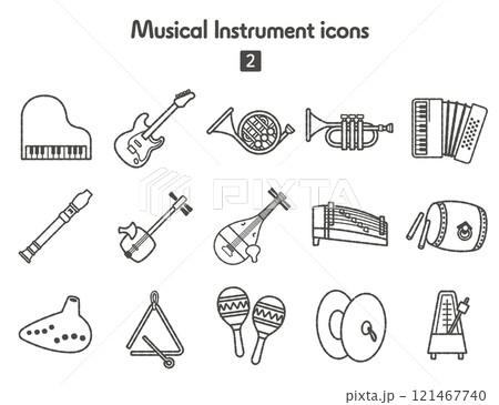 楽器のアイコン集2 121467740