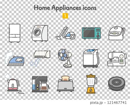 家電のアイコン集1 121467741