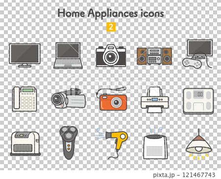 家電圖標集合2 家電圖標集合2 121467743
