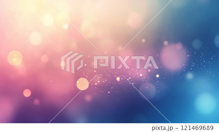 ぼやけたカラフルな光の背景 121469689