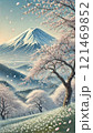 【AI富士山】ひさかたの 光のどけき 春の日に しづ心なく 花の散るらむ 桜日本AI生成画像AI絵画 【AI富士山】ひさかたの 光のどけき 春の日に しづ心なく 花の散るらむ 桜日本AI生成画像AI絵画 121469852