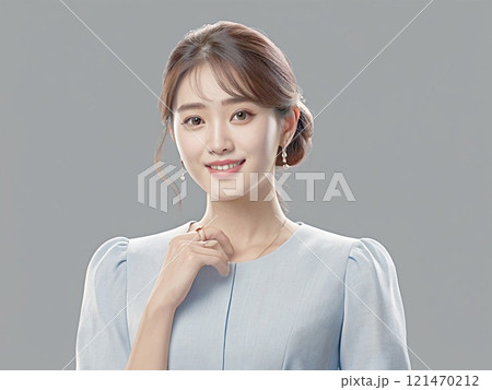 家庭的な暖かい性格の女性 121470212