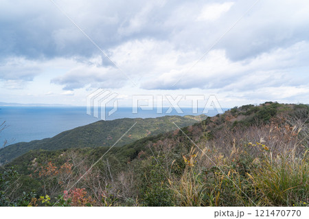 高森山の山頂(和歌山県和歌山市) 高森山の山頂(和歌山県和歌山市) 121470770