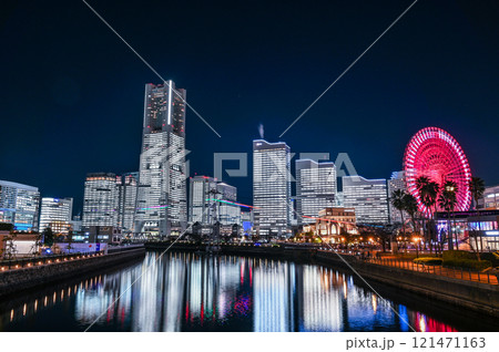 横浜みなとみらいの夜景 121471163