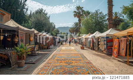 Timkadin Festival in Morocco. Berber culture 121471885