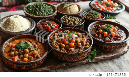 Timkadin Festival in Morocco. Berber culture 121471886