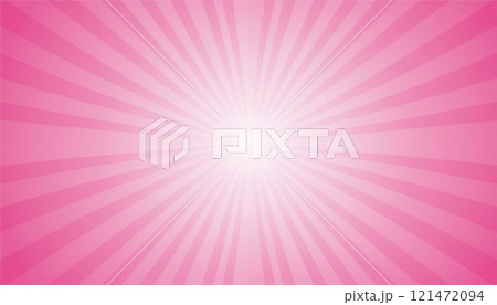光が爆発したような模様、ピンク色の背景 光が爆発したような模様、ピンク色の背景 121472094