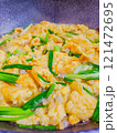 Thai food - Omelet soup with minced pork. 121472695