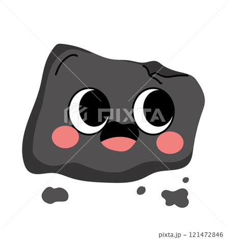 Coal Candy Character Vector Illustration Coal Candy Character Vector Illustration 121472846