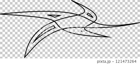 Stars stroke icons set. Simple linear pictogram 121473264