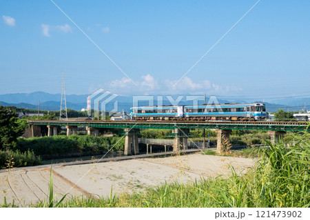 【高徳線】徳島駅を目指す特急うずしお1号 【高徳線】徳島駅を目指す特急うずしお1号 121473902