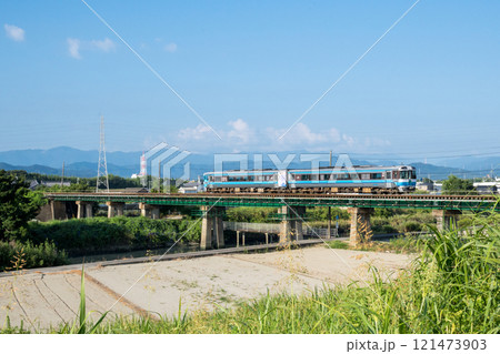 【高徳線】徳島駅を目指す特急うずしお1号 【高徳線】徳島駅を目指す特急うずしお1号 121473903