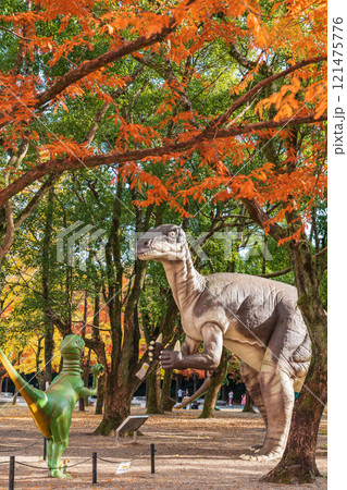 のんほいパーク、紅葉するメタセコイア並木〈愛知県豊橋市〉 121475776